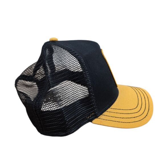 Goorin Bros Funky Monkey Banana Shake Black and Yellow Trucker Cap Hat One Size - Picture 5 of 13